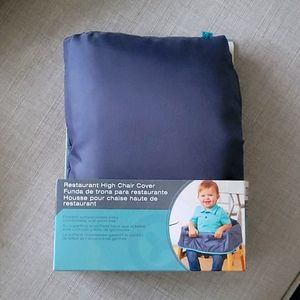 Restaurant high chair cover